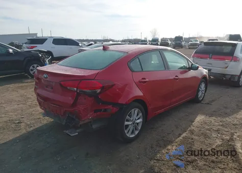 2017 Kia Forte S из США, поврежденный, VIN 3KPFL4A77HE051731